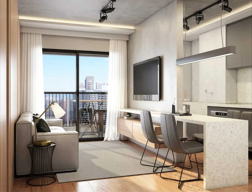 Foto 4 de Apartamento com 1 quarto à venda, 53m2 em Pinheiros, São Paulo - SP