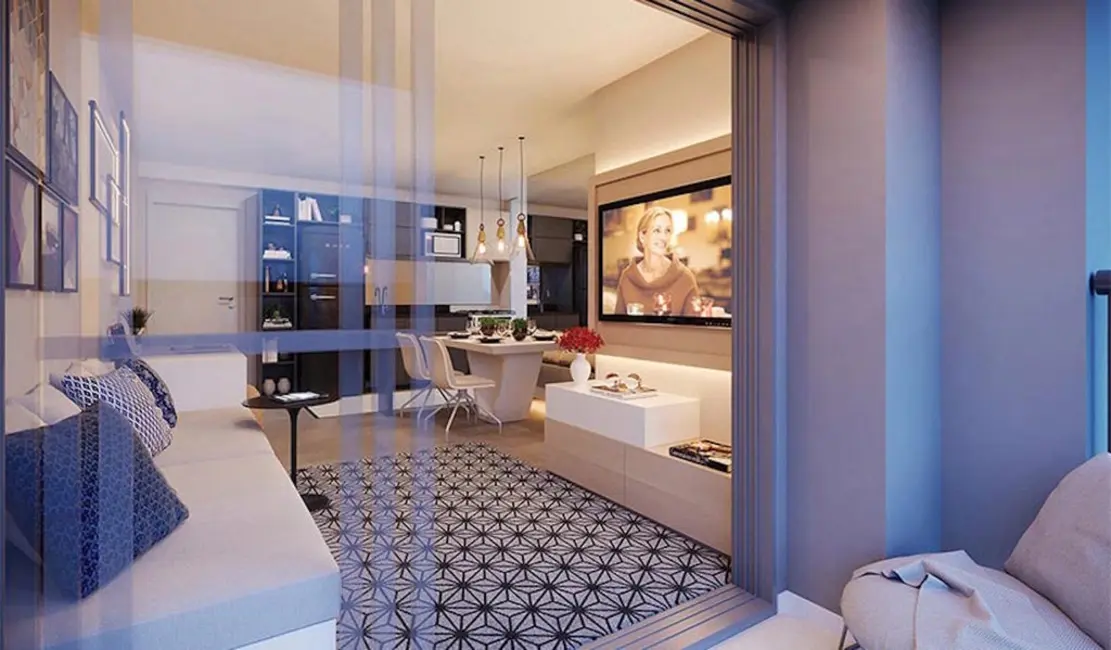 Apartamento com 1 quarto à venda, 51m2 em Moema, São Paulo - SP - imagem 6 Foto 6 de Apartamento com 1 quarto à venda, 51m2 em Moema, São Paulo - SP