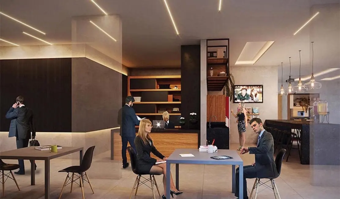 Apartamento com 1 quarto à venda, 51m2 em Moema, São Paulo - SP - imagem 7 Foto 7 de Apartamento com 1 quarto à venda, 51m2 em Moema, São Paulo - SP