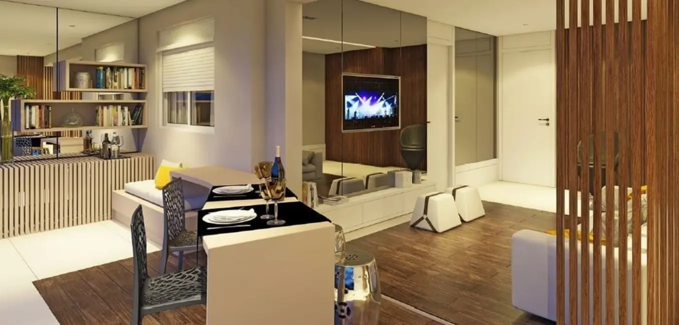 Apartamento com 2 quartos à venda, 54m2 em Indianópolis, São Paulo - SP - imagem 3 Foto 3 de Apartamento com 2 quartos à venda, 54m2 em Indianópolis, São Paulo - SP