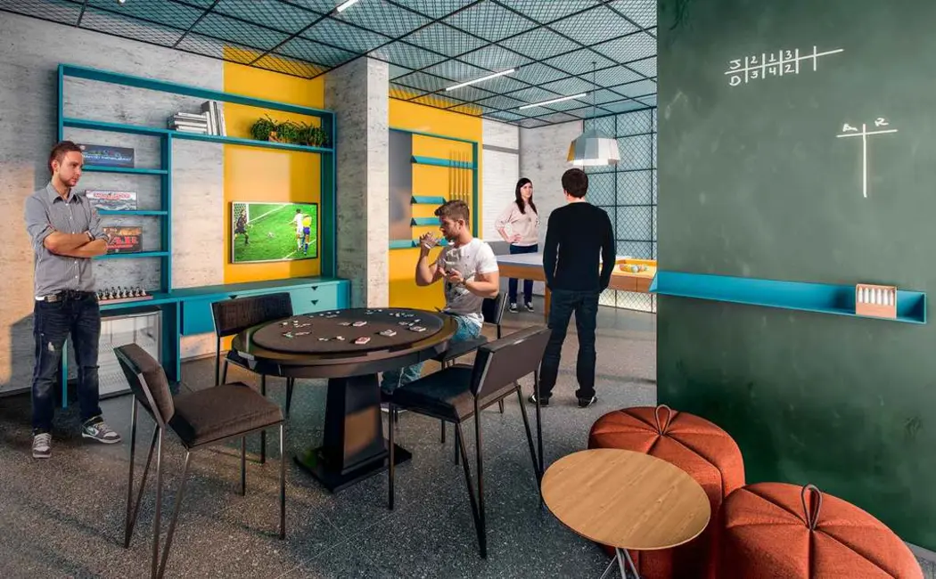 Apartamento com 2 quartos à venda, 61m2 em Vila Madalena, São Paulo - SP - imagem 5 Foto 5 de Apartamento com 2 quartos à venda, 61m2 em Vila Madalena, São Paulo - SP