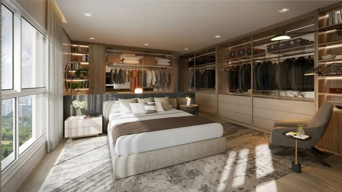 Apartamento com 3 quartos à venda, 186m2 em Ibirapuera, São Paulo - SP - imagem 3 Foto 3 de Apartamento com 3 quartos à venda, 186m2 em Ibirapuera, São Paulo - SP