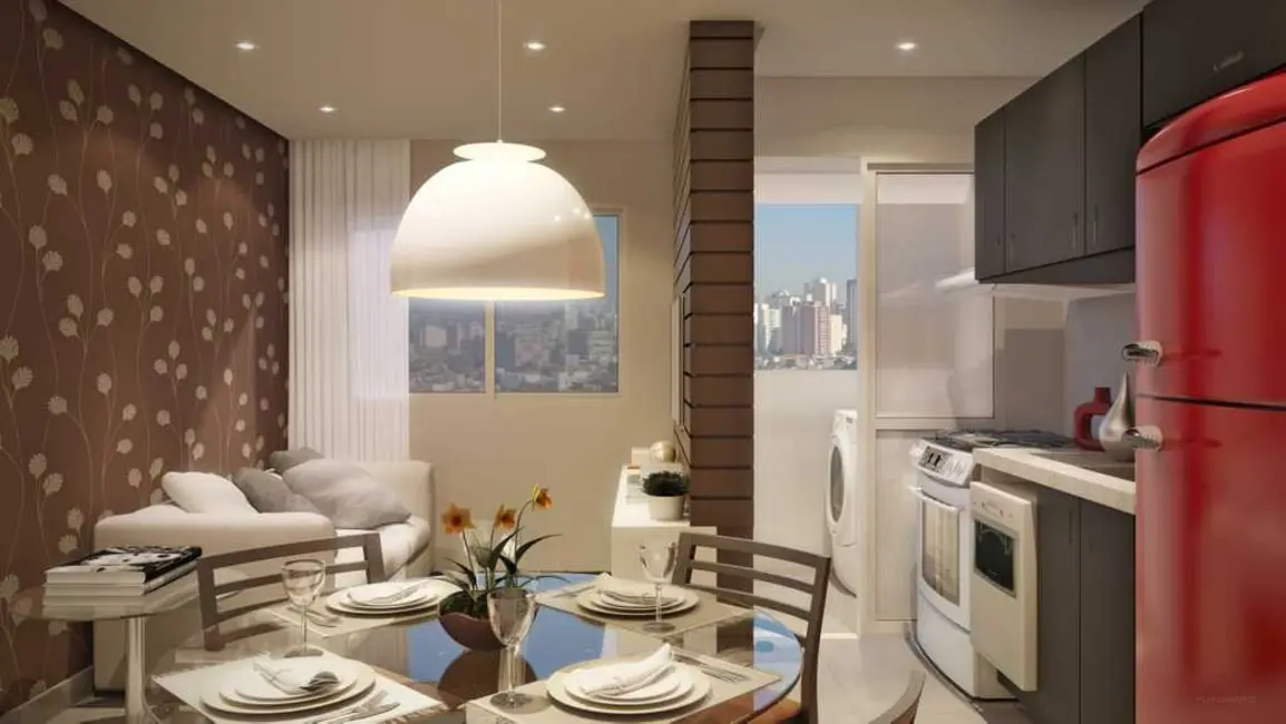 Foto 2 de Apartamento com 2 quartos à venda, 44m2 em Quarta Parada, São Paulo - SP