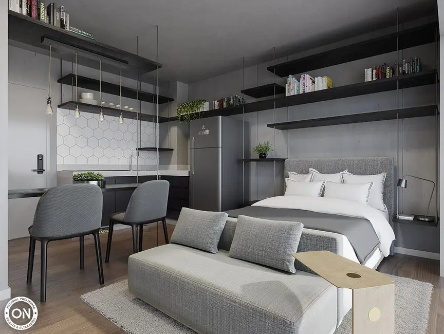 Apartamento com 1 quarto à venda, 33m2 em Cerqueira César, São Paulo - SP - imagem 4 Foto 4 de Apartamento com 1 quarto à venda, 33m2 em Cerqueira César, São Paulo - SP