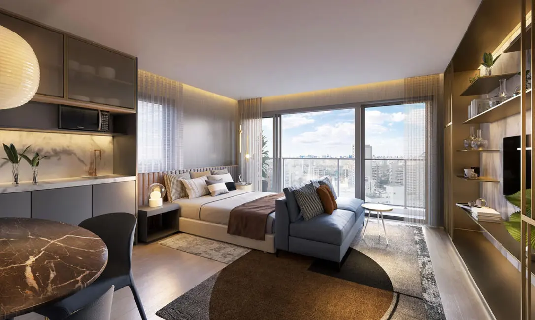 Apartamento com 2 quartos à venda, 59m2 em Vila Nova Conceição, São Paulo - SP - imagem 8 Foto 8 de Apartamento com 2 quartos à venda, 59m2 em Vila Nova Conceição, São Paulo - SP