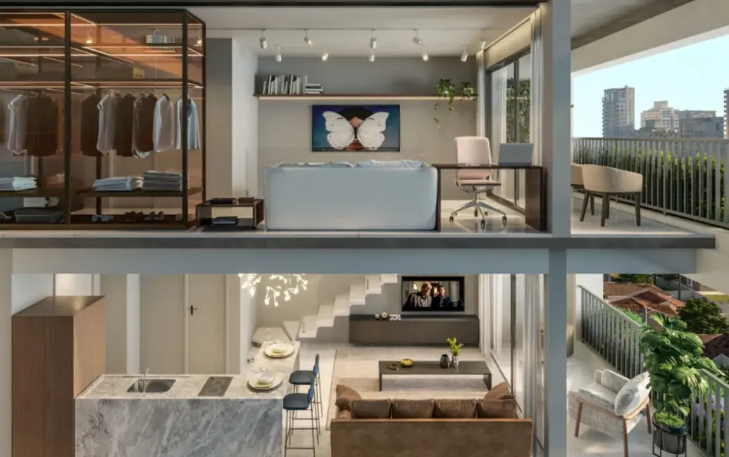 Foto 5 de Apartamento com 1 quarto à venda, 60m2 em Indianópolis, São Paulo - SP