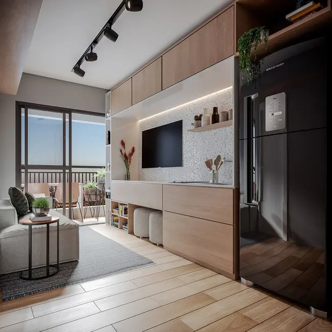 Apartamento com 1 quarto à venda, 28m2 em Jardim Independência, São Paulo - SP - imagem 2 Foto 2 de Apartamento com 1 quarto à venda, 28m2 em Jardim Independência, São Paulo - SP