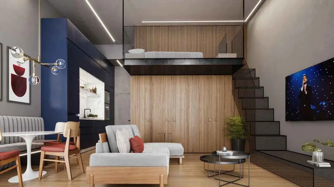 Foto 8 de Loft / Flat com 1 quarto à venda, 25m2 em Moema, São Paulo - SP