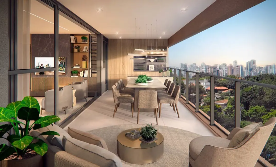 Apartamento com 4 quartos à venda, 143m2 em Campo Belo, São Paulo - SP - imagem 7 Foto 7 de Apartamento com 4 quartos à venda, 143m2 em Campo Belo, São Paulo - SP