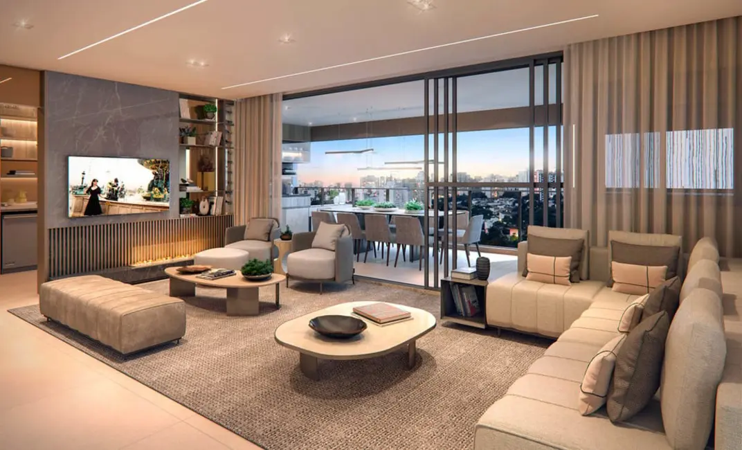 Apartamento com 4 quartos à venda, 143m2 em Campo Belo, São Paulo - SP - imagem 6 Foto 6 de Apartamento com 4 quartos à venda, 143m2 em Campo Belo, São Paulo - SP