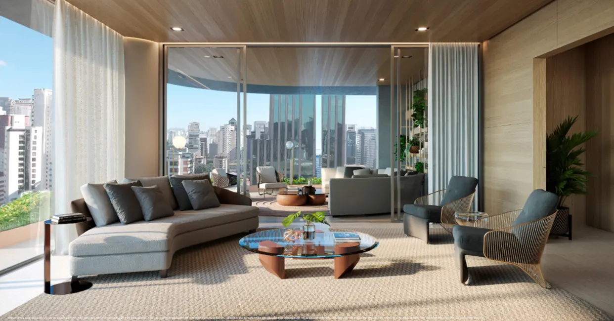 Apartamento com 4 quartos à venda, 424m2 em Itaim Bibi, São Paulo - SP - imagem 5 Foto 5 de Apartamento com 4 quartos à venda, 424m2 em Itaim Bibi, São Paulo - SP