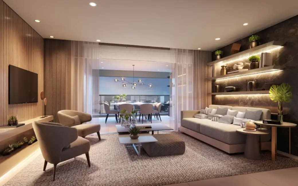 Apartamento com 3 quartos à venda, 123m2 em Campo Belo, São Paulo - SP - imagem 9 Foto 9 de Apartamento com 3 quartos à venda, 123m2 em Campo Belo, São Paulo - SP