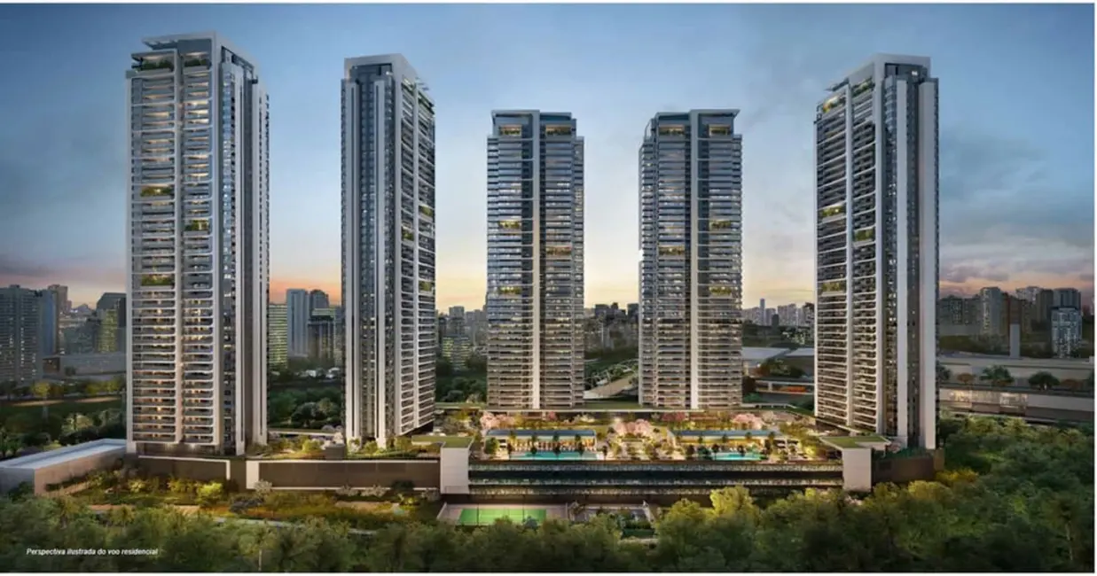 Apartamento com 4 quartos à venda, 186m2 em Cidade Jardim, São Paulo - SP - imagem 1 Foto 1 de Apartamento com 4 quartos à venda, 186m2 em Cidade Jardim, São Paulo - SP