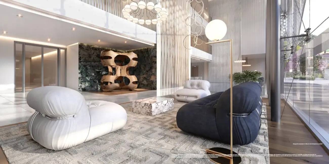 Apartamento com 4 quartos à venda, 186m2 em Cidade Jardim, São Paulo - SP - imagem 3 Foto 3 de Apartamento com 4 quartos à venda, 186m2 em Cidade Jardim, São Paulo - SP