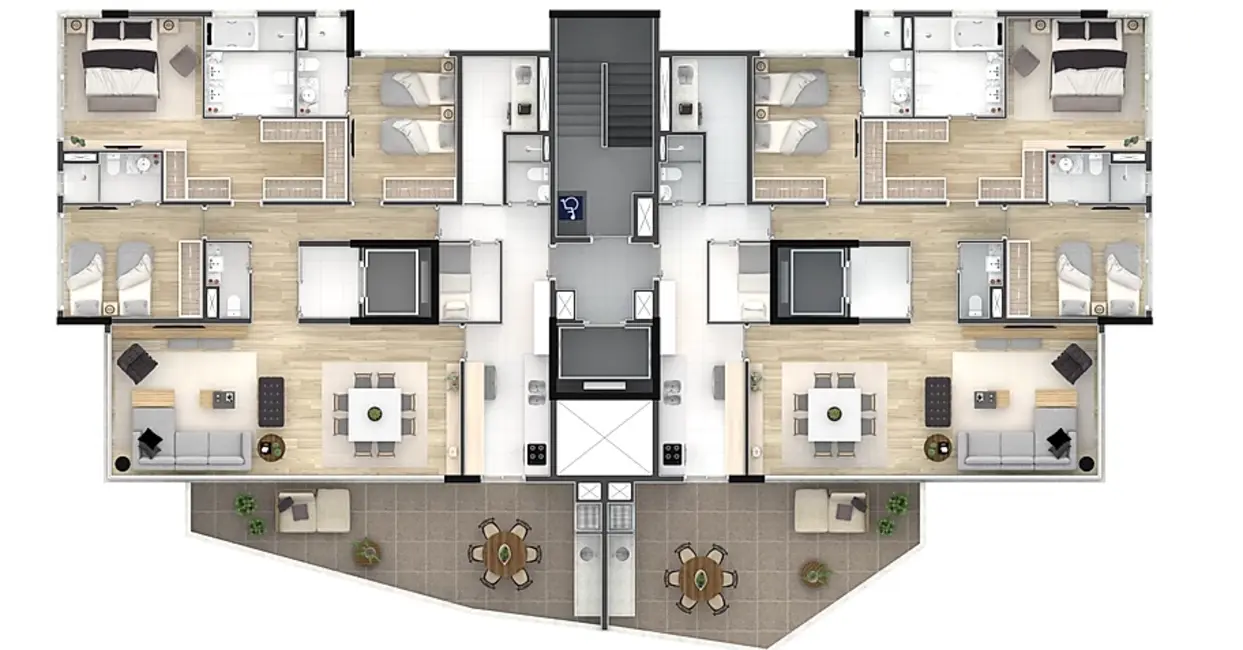 Foto 5 de Apartamento com 3 quartos à venda, 187m2 em Paraíso, São Paulo - SP