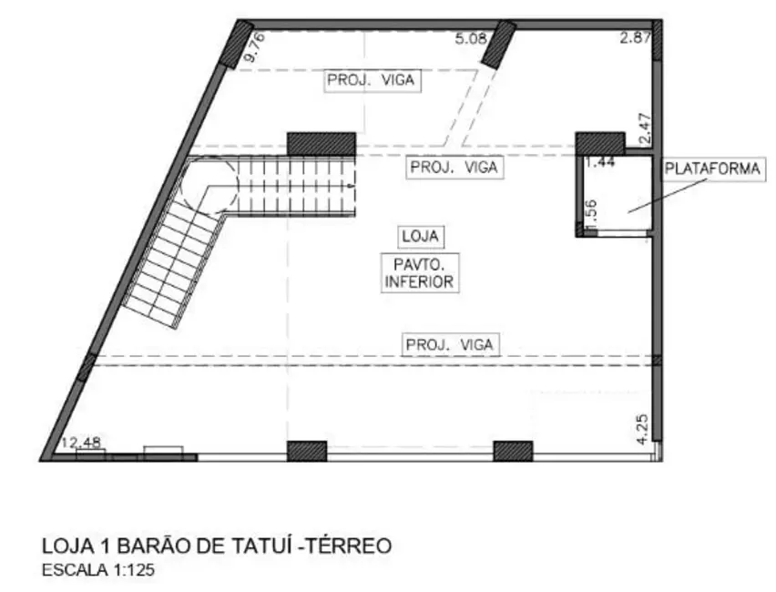 Foto 3 de Loja à venda, 311m2 em Vila Buarque, São Paulo - SP