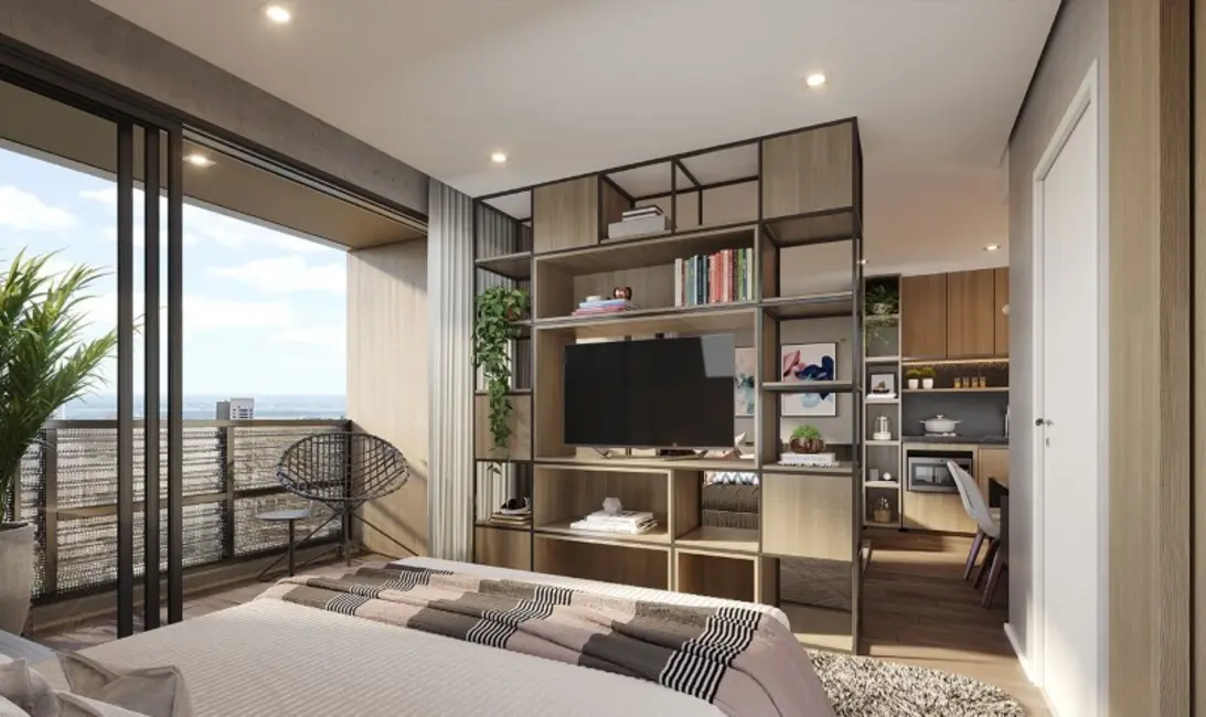 Foto 7 de Kitnet com 1 quarto à venda, 24m2 em Jardim Anália Franco, São Paulo - SP