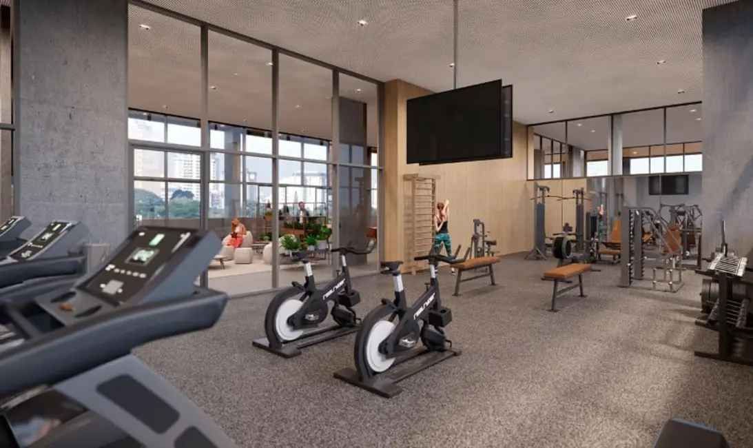 Foto 8 de Kitnet com 1 quarto à venda, 24m2 em Jardim Anália Franco, São Paulo - SP