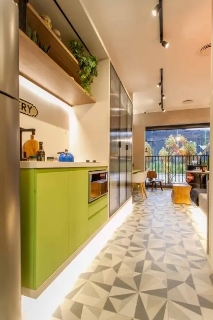 Apartamento com 1 quarto à venda, 37m2 em Pinheiros, São Paulo - SP - imagem 5 Foto 5 de Apartamento com 1 quarto à venda, 37m2 em Pinheiros, São Paulo - SP