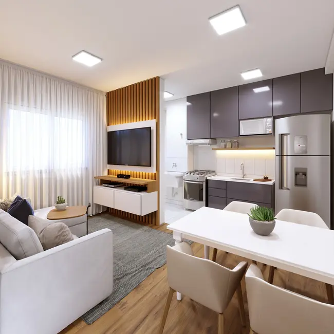 Foto 2 de Apartamento com 2 quartos à venda, 35m2 em Jardim Alfredo, São Paulo - SP
