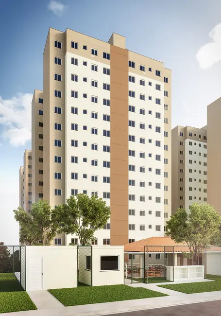 Foto 1 de Apartamento com 2 quartos à venda, 44m2 em Gleba do Pêssego, São Paulo - SP