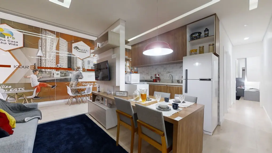 Foto 6 de Apartamento com 2 quartos à venda, 44m2 em Gleba do Pêssego, São Paulo - SP