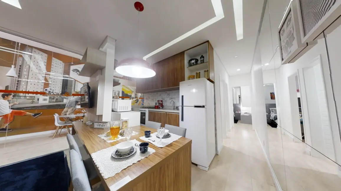 Foto 8 de Apartamento com 2 quartos à venda, 44m2 em Gleba do Pêssego, São Paulo - SP