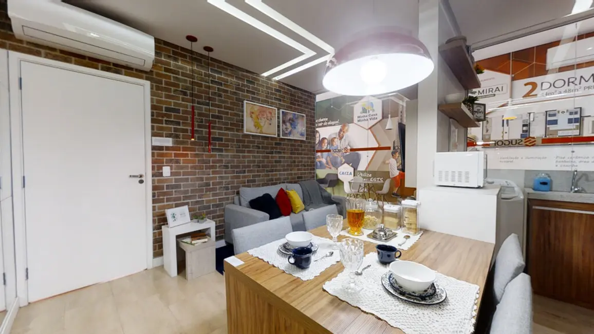 Foto 9 de Apartamento com 2 quartos à venda, 44m2 em Gleba do Pêssego, São Paulo - SP