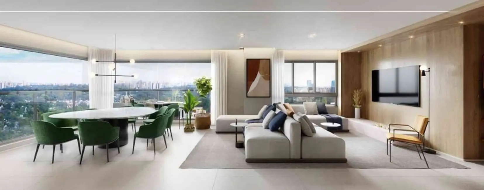 Apartamento com 3 quartos à venda, 131m2 em São Paulo - SP - imagem 6 Foto 6 de Apartamento com 3 quartos à venda, 131m2 em São Paulo - SP