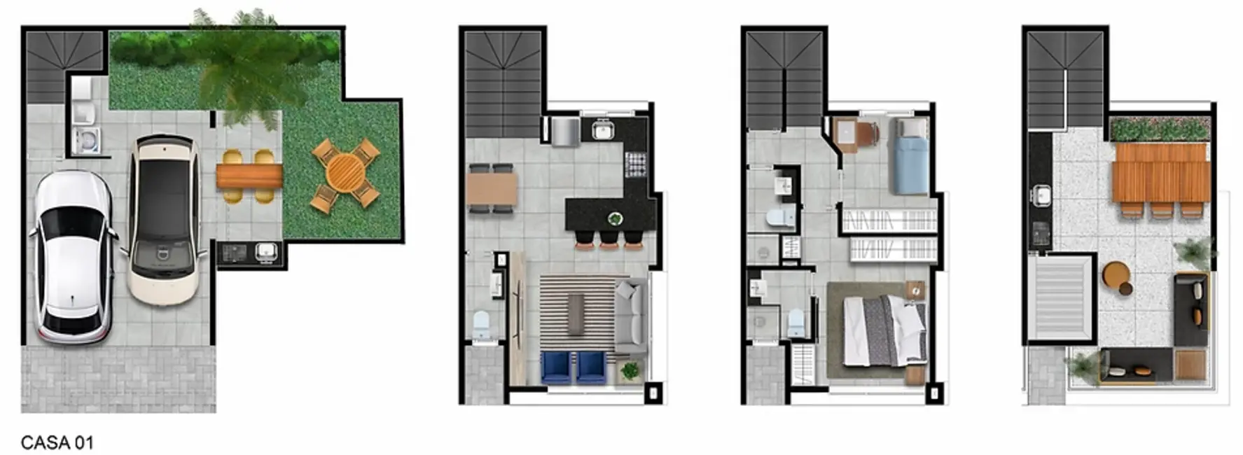 Casa com 2 quartos à venda, 138m2 em Itaim Bibi, São Paulo - SP - imagem 7 Foto 7 de Casa com 2 quartos à venda, 138m2 em Itaim Bibi, São Paulo - SP