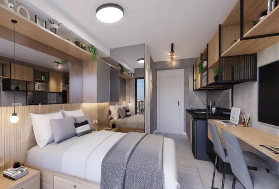 Apartamento com 1 quarto à venda, 38m2 em Bela Vista, São Paulo - SP - imagem 4 Foto 4 de Apartamento com 1 quarto à venda, 38m2 em Bela Vista, São Paulo - SP