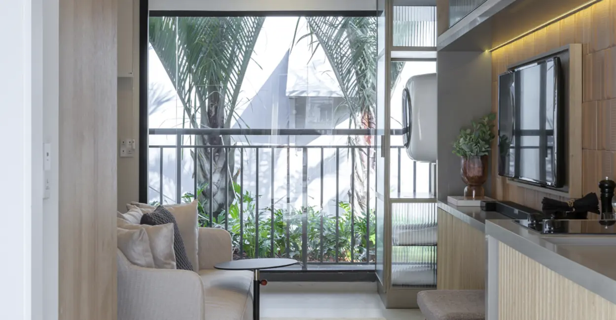 Apartamento com 1 quarto à venda, 45m2 em Mirandópolis, São Paulo - SP - imagem 5 Foto 5 de Apartamento com 1 quarto à venda, 45m2 em Mirandópolis, São Paulo - SP