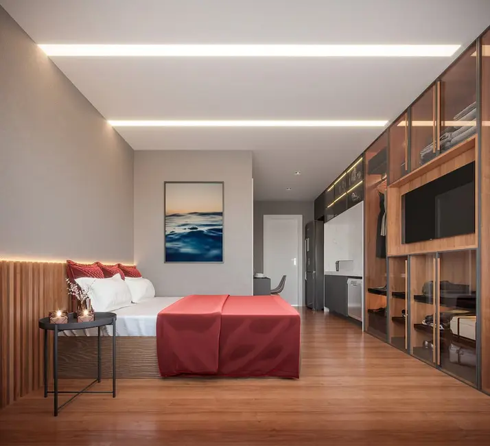 Foto 3 de Kitnet com 1 quarto à venda, 20m2 em Vila Firmiano Pinto, São Paulo - SP