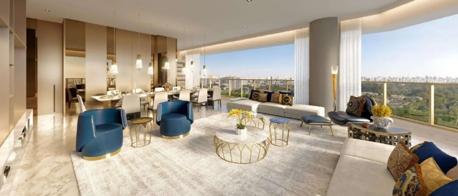 Apartamento com 3 quartos à venda, 217m2 em Moema, São Paulo - SP - imagem 3 Foto 3 de Apartamento com 3 quartos à venda, 217m2 em Moema, São Paulo - SP