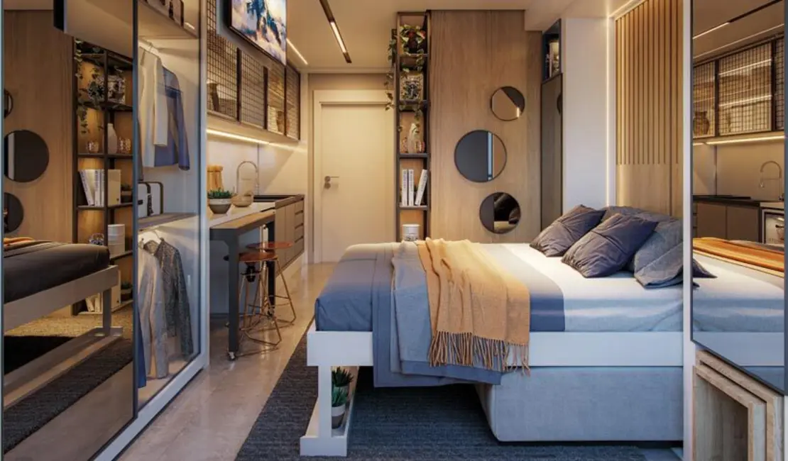 Kitnet com 1 quarto à venda, 21m2 em Paraíso, São Paulo - SP - imagem 4 Foto 4 de Kitnet com 1 quarto à venda, 21m2 em Paraíso, São Paulo - SP