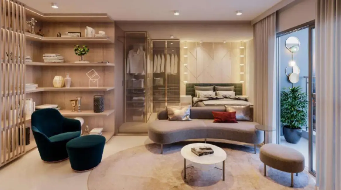 Apartamento com 1 quarto à venda, 32m2 em Campo Belo, São Paulo - SP - imagem 5 Foto 5 de Apartamento com 1 quarto à venda, 32m2 em Campo Belo, São Paulo - SP