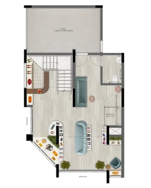 Foto 3 de Loja à venda, 149m2 em Vila Buarque, São Paulo - SP