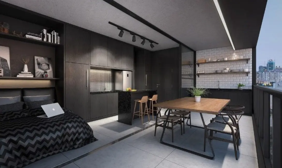 Kitnet com 1 quarto à venda, 24m2 em Vila Olímpia, São Paulo - SP - imagem 5 Foto 5 de Kitnet com 1 quarto à venda, 24m2 em Vila Olímpia, São Paulo - SP