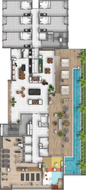 Foto 5 de Kitnet com 1 quarto à venda, 27m2 em Indianópolis, São Paulo - SP