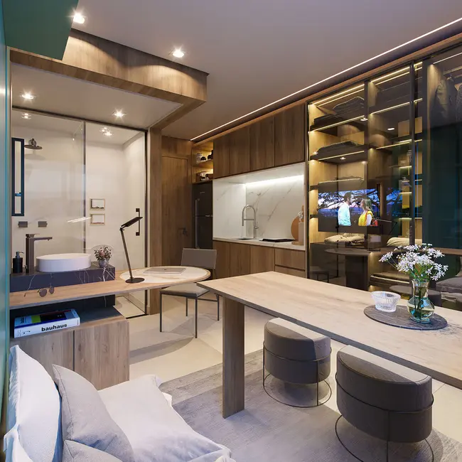 Kitnet com 1 quarto à venda, 19m2 em Água Branca, São Paulo - SP - imagem 3 Foto 3 de Kitnet com 1 quarto à venda, 19m2 em Água Branca, São Paulo - SP