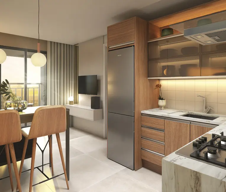 Foto 2 de Apartamento com 1 quarto à venda, 34m2 em Sumarezinho, São Paulo - SP