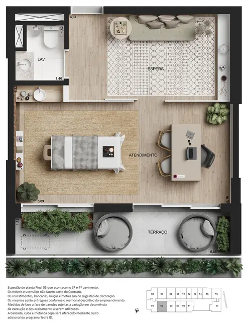 Foto 6 de Sala Comercial à venda, 42m2 em Perdizes, São Paulo - SP