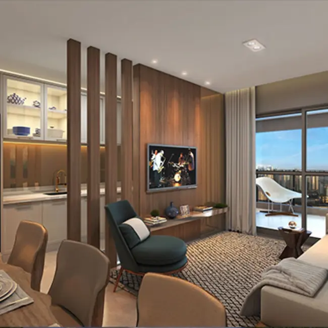 Apartamento com 3 quartos à venda, 103m2 em Tatuapé, São Paulo - SP - imagem 4 Foto 4 de Apartamento com 3 quartos à venda, 103m2 em Tatuapé, São Paulo - SP