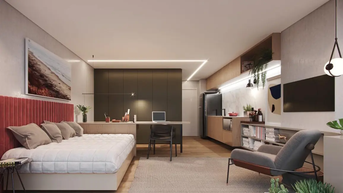 Foto 5 de Kitnet com 1 quarto à venda, 30m2 em Campo Belo, São Paulo - SP