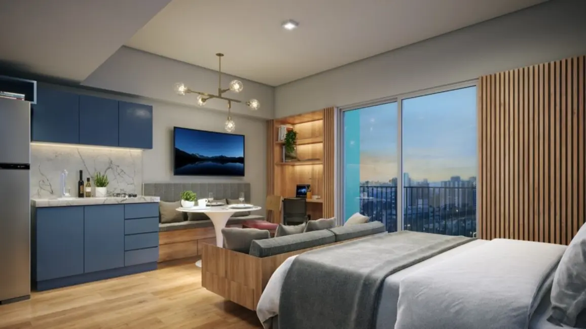 Foto 3 de Kitnet com 1 quarto à venda, 29m2 em Vila Congonhas, São Paulo - SP