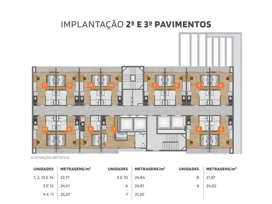 Foto 7 de Kitnet com 1 quarto à venda, 24m2 em Cidade Monções, São Paulo - SP
