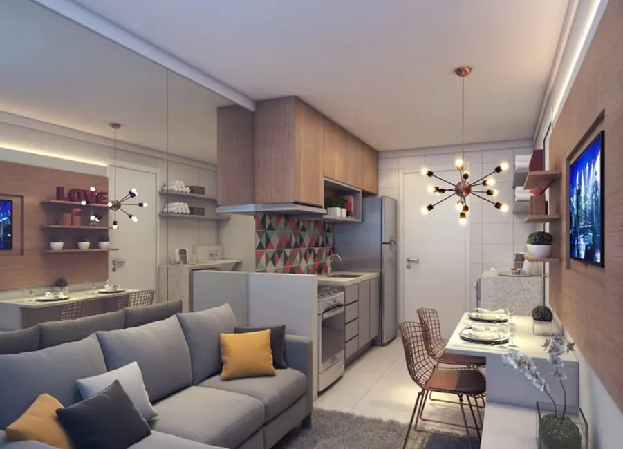 Foto 4 de Apartamento com 2 quartos à venda, 32m2 em Jardim Itacolomi, São Paulo - SP