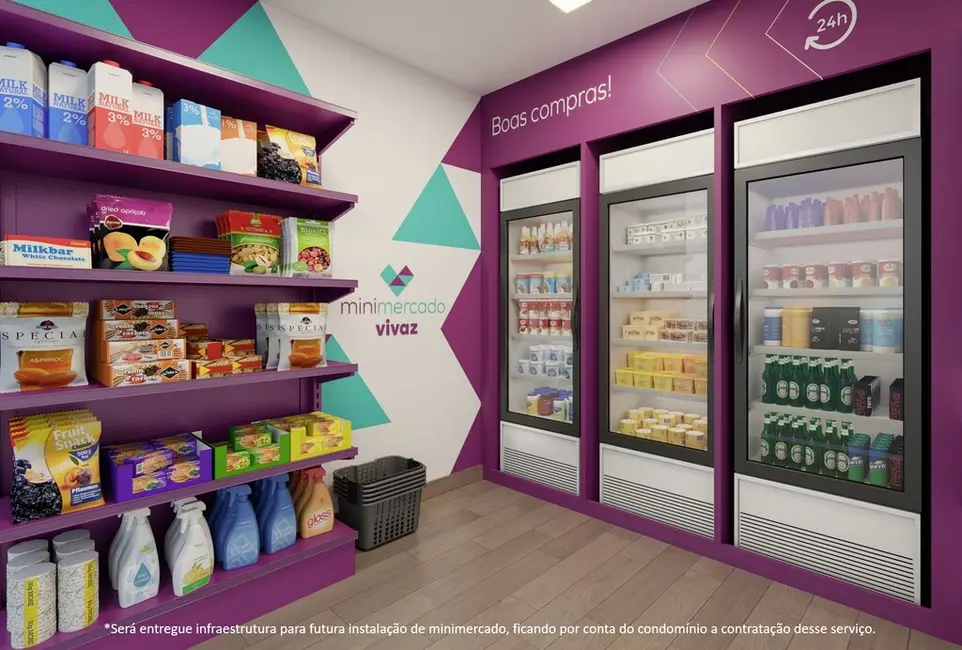 Apartamento com 2 quartos à venda, 44m2 em Jardim Caravelas, São Paulo - SP - imagem 3 Foto 3 de Apartamento com 2 quartos à venda, 44m2 em Jardim Caravelas, São Paulo - SP