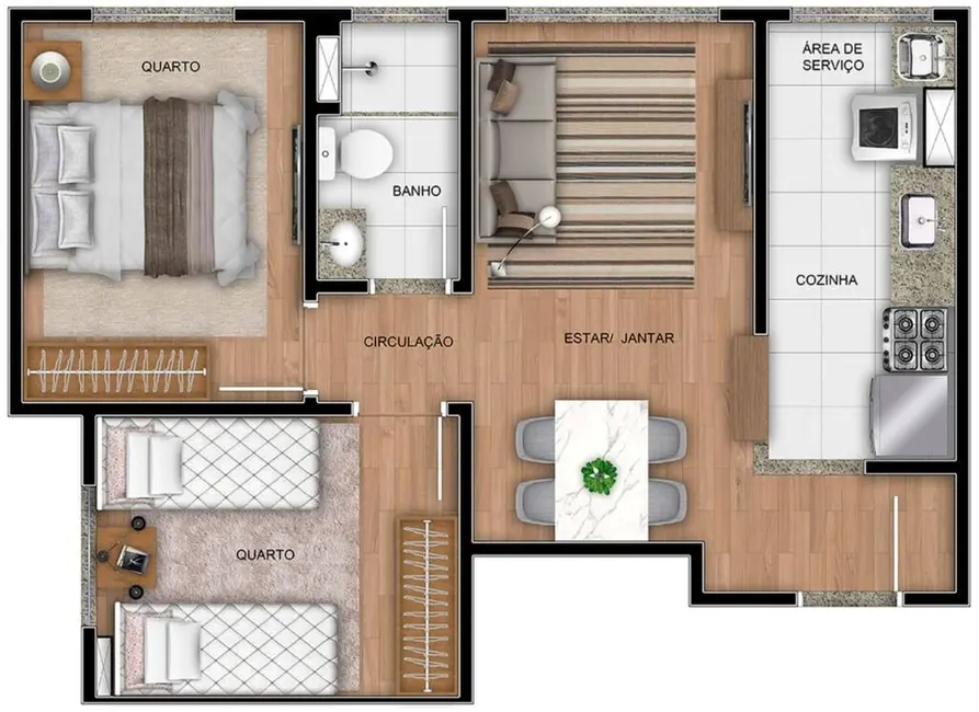 Apartamento com 2 quartos à venda, 43m2 em São Mateus, São Paulo - SP - imagem 9 Foto 9 de Apartamento com 2 quartos à venda, 43m2 em São Mateus, São Paulo - SP