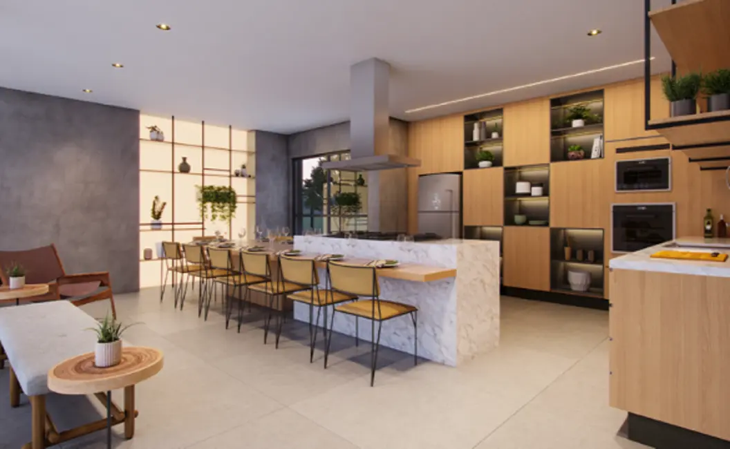 Apartamento com 1 quarto à venda, 37m2 em Campo Belo, São Paulo - SP - imagem 8 Foto 8 de Apartamento com 1 quarto à venda, 37m2 em Campo Belo, São Paulo - SP